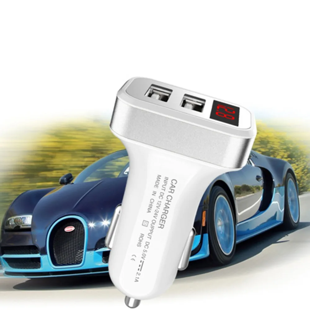 Hot selling 2019 new usb auto charger 12v ABS+ aluminum alloy for all cars car accessories aux for car multi-function charger Hot selling 2019 new usb auto charger 12v ABS+ aluminum alloy for all cars car accessories aux for car multi-function charger
