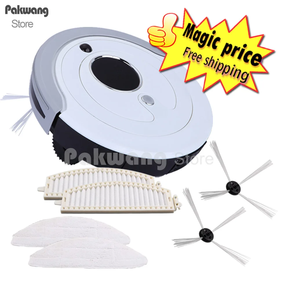 

Best Smart A380 Robotic Vacuum Cleaner For Home Wireless Vacuum Cleaner Long Working Time Auto Recharge Robot Vacuum Cleaner