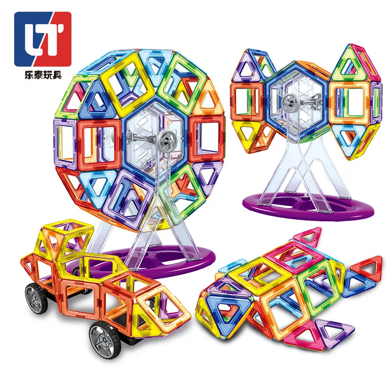

138PCS-180PCS Standard Size Magnetic ball Designer Construction Set Model Building Kit Blocks Educational Toys For Children
