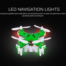 Pocket Drone Mini-drone Flying Toy RC Aircraft 2.4G 4CH 3 Flying Speed 3CM Plastic UFO For Children with Protective Ring and LED