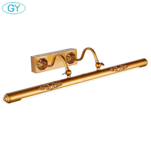 $US $52.99  American style LED Mirror Lamp Bathroom Vanity Lighting FixturesAntique Bathroom Wall Lights 2 arm 