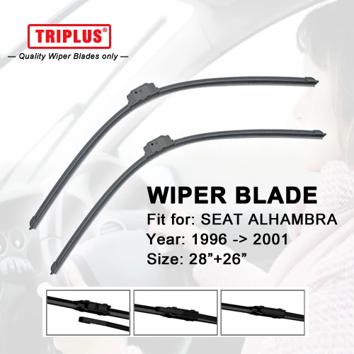 Upgrade Wiper Blade for Seat Alhambra (1996-2001) 1 set 28\ Upgrade Wiper Blade for Seat Alhambra (1996-2001) 1 set 28\