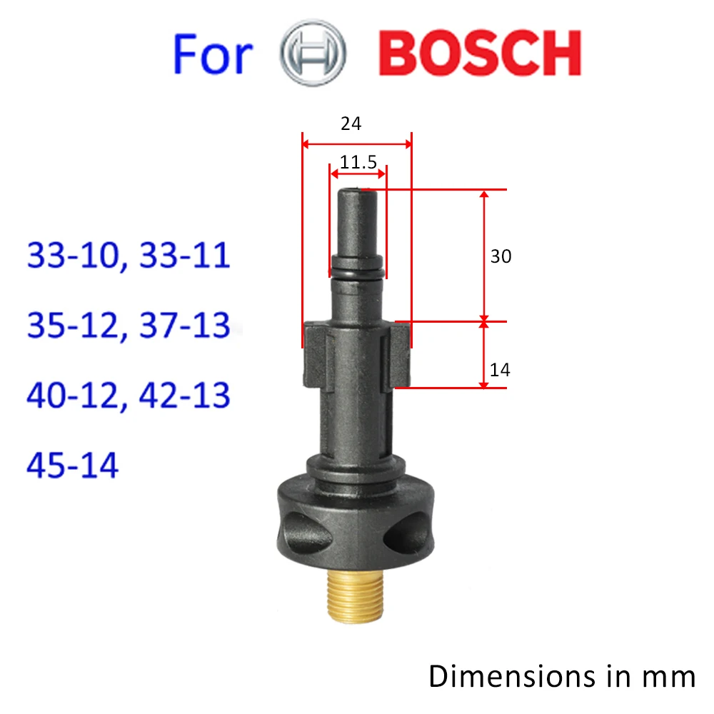 Foam Nozzle Snow Foam Lance Water Filter For Bosche Aqt 33 10