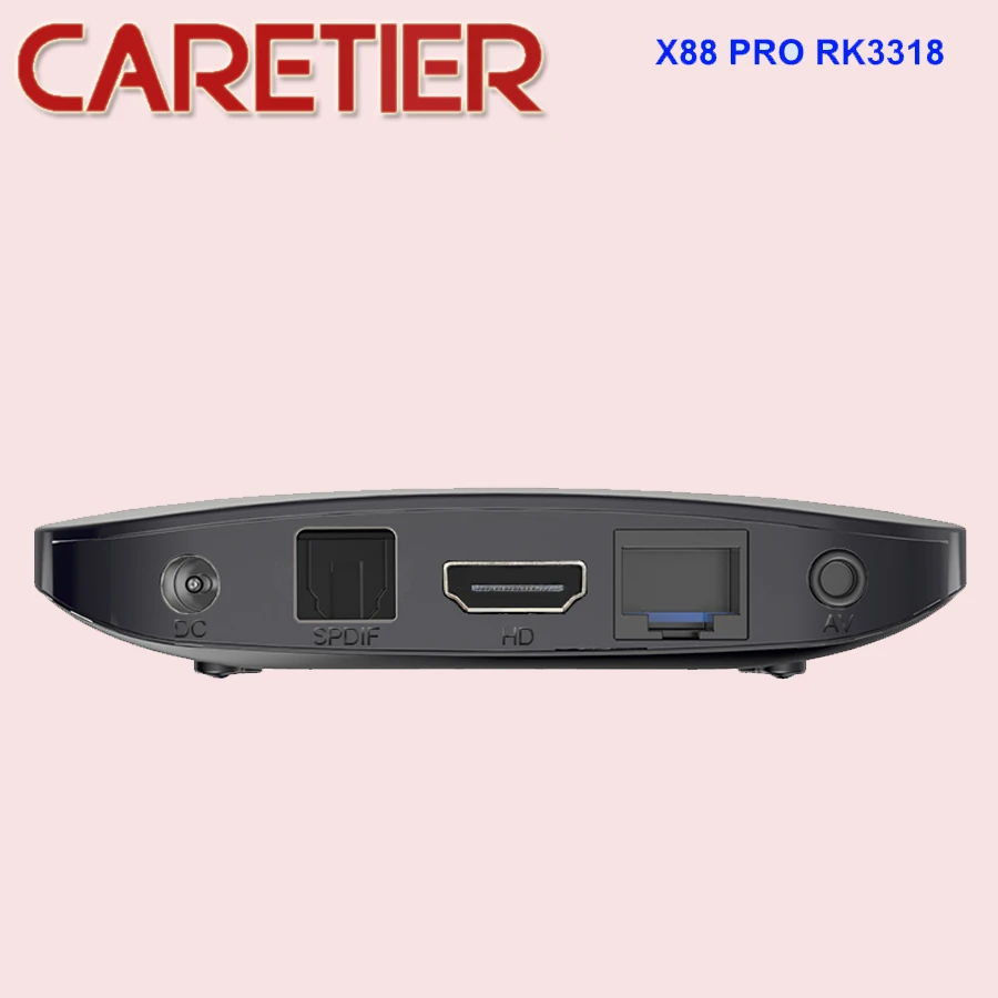 X88 pro Android 9 0 ТВ коробка 4 ГБ 64 с двумя камерами процессор Rockchip RK3318 Core 2 г и 5G Wi Fi