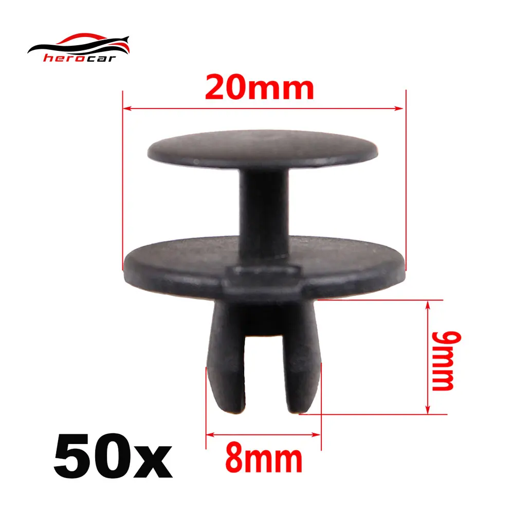 In Stock New 50x For Opel Astra Signum Vectra Front Bumper Clips