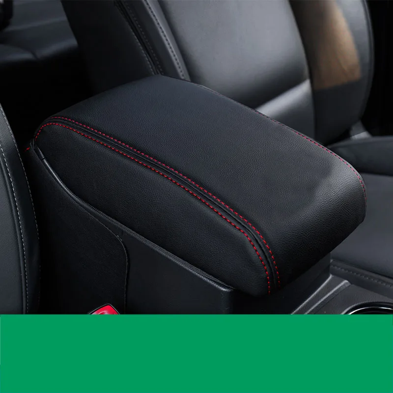 Buy lsrtw2017 fiber leather car armrest cover for subaru forester outback 2013