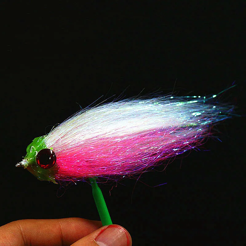 Королевский Sissi 1 мешок flytying 5 ''длинного ледяного крыла волокна ультра льда Dub baitfish стример перламутровый мерцающий бахрома мушек связывания материалов