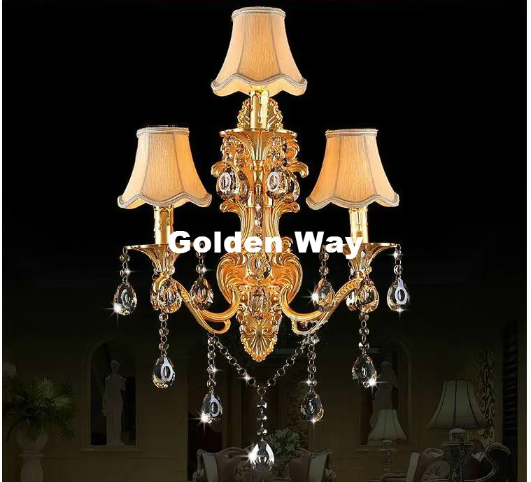 Modern Golden/Silver Wall Lamp Decora Bronze Wall Sconce Interior Wall