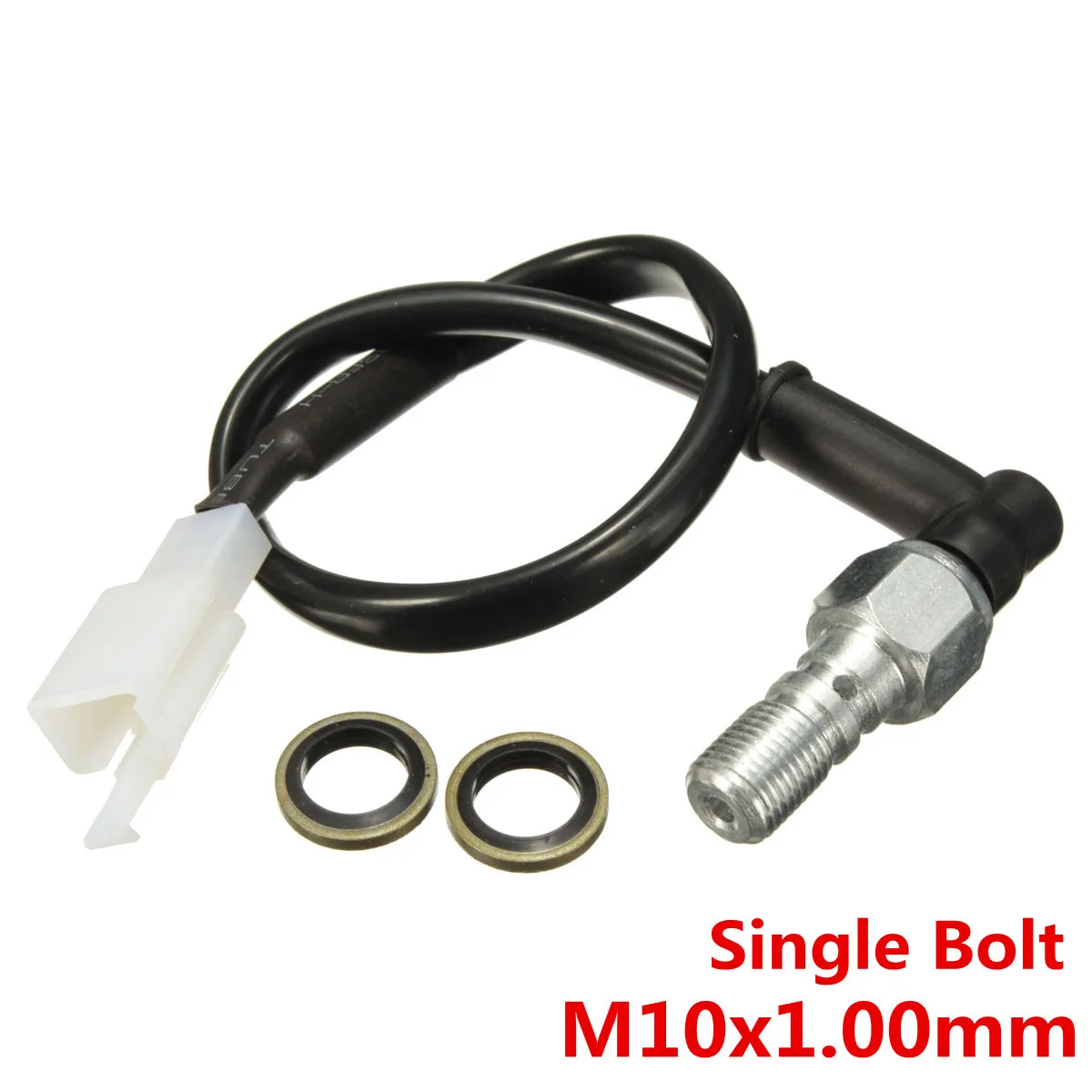 

Universal Motorcycle Hydraulic Brake Pressure Light Switch M10 x 1mm Thread Pitch
