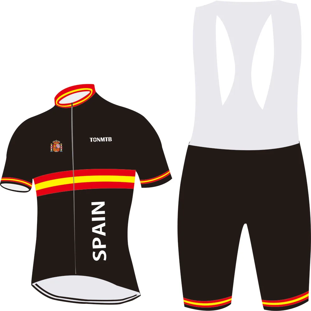 2018 new Spain ropa ciclismo women and men biking jersey and bib short