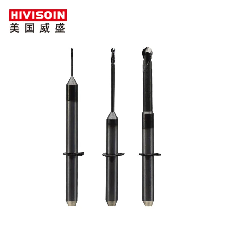 Buy Dental Zirconia Carbide Milling Burs Machine VHF K5 System 0.6/1.0/2.0mm