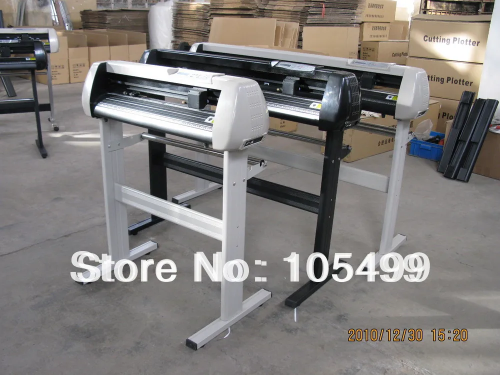 2014 china new cutting plotter cut machine vinyl plotter high quality low price free ship Spain