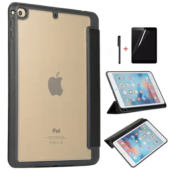 

Premium Magetic Smart PU Leather Cover for iPad Mini 4 8.0 inch Tablet Auto Sleep Funda Capa Case for iPad Mini 5 8.0" +Film+Pen