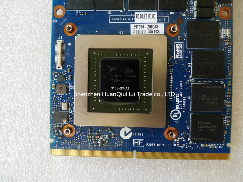 astounding  KaiFull M17X R5 M18X R3 laptop JH9PP 0JH9PP N15E-GX-A2 GTX880M GTX 880M DDR5 8G MB graphics video c