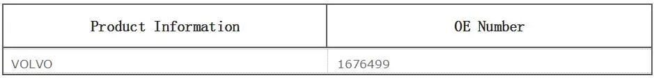 Запчасти для грузовиков, глушитель среднего класса, VOE 1676499, vol-truck