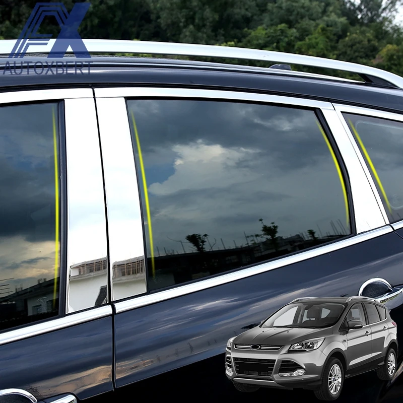 FOR 2008 2009 2010 2011 2012 FORD ESCAPE STAINLESS WINDOW SILL TRIMS OVERLAYS