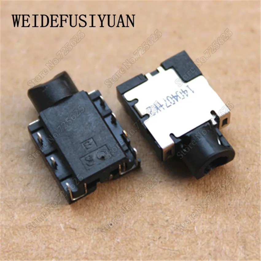 50 100PCS Audio Jack Port Connector for Lenovo S410P S510P 3 5mm Headphone Microphone Socket
