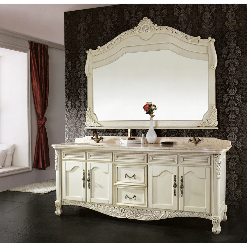 Роскошный китайский деревянный шкаф для ванной комнаты мебель Набор| |