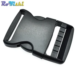 Hebilla de Liberación lateral de plástico de 2 "(50mm) para correas táctiles de equipaje, mochila, bolsa deportiva de viaje al aire libre