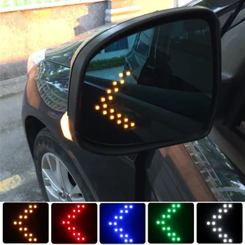 

For Audi A3 8P 8L 8V A4 B6 B8 B7 B5 B9 A6 C5 C6 C7 A5 Q5 Q7 Q3 TT A8 A1 100 80 90 A7 Car Rear View Mirror Turn Signal Light Lamp