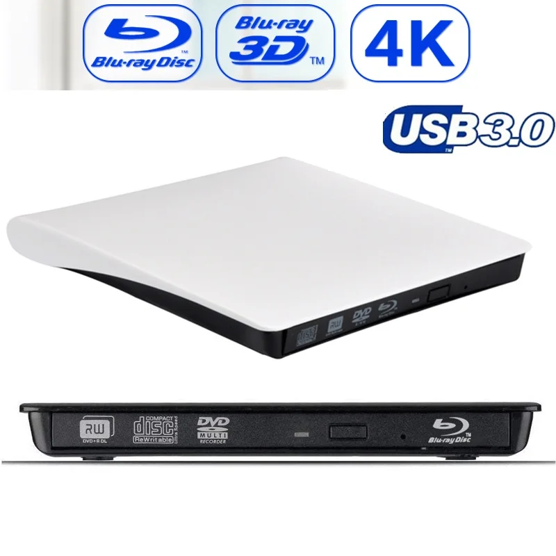 Gravador de Disco Gravador de Queimador Dvd-ram para Asus Dvd + – Maikou Bluray Óptico Externo 3d Player Bd-re -rw Samsung Acer Usb3.0 4 k