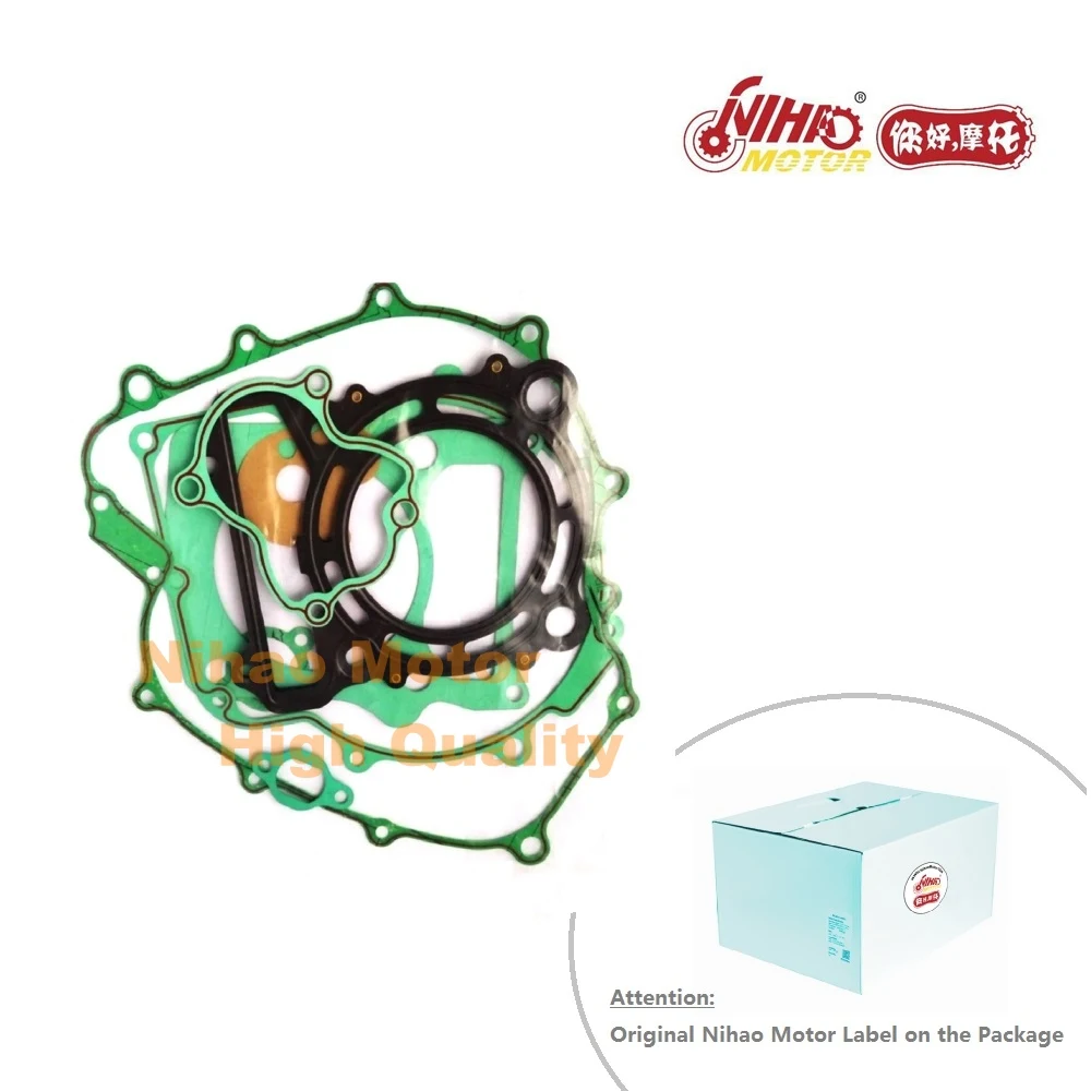 HS-06 HS400 полный набор прокладок Hisun части HS185MQ 400cc HS 400 FORGE TACTIC ATV UTV Quad запасные части двигателя для Coleman для Cub Cadet