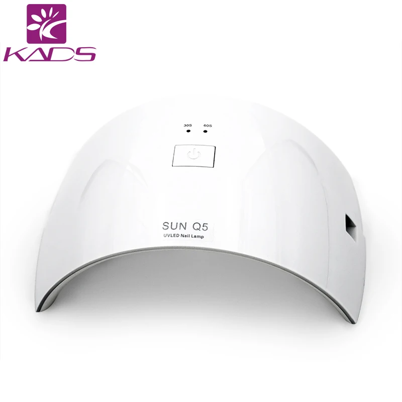 KADS Professional Nail Dryer UV Light White Color 24W LED UV Lamp Manicure Pedicure Machine Nails