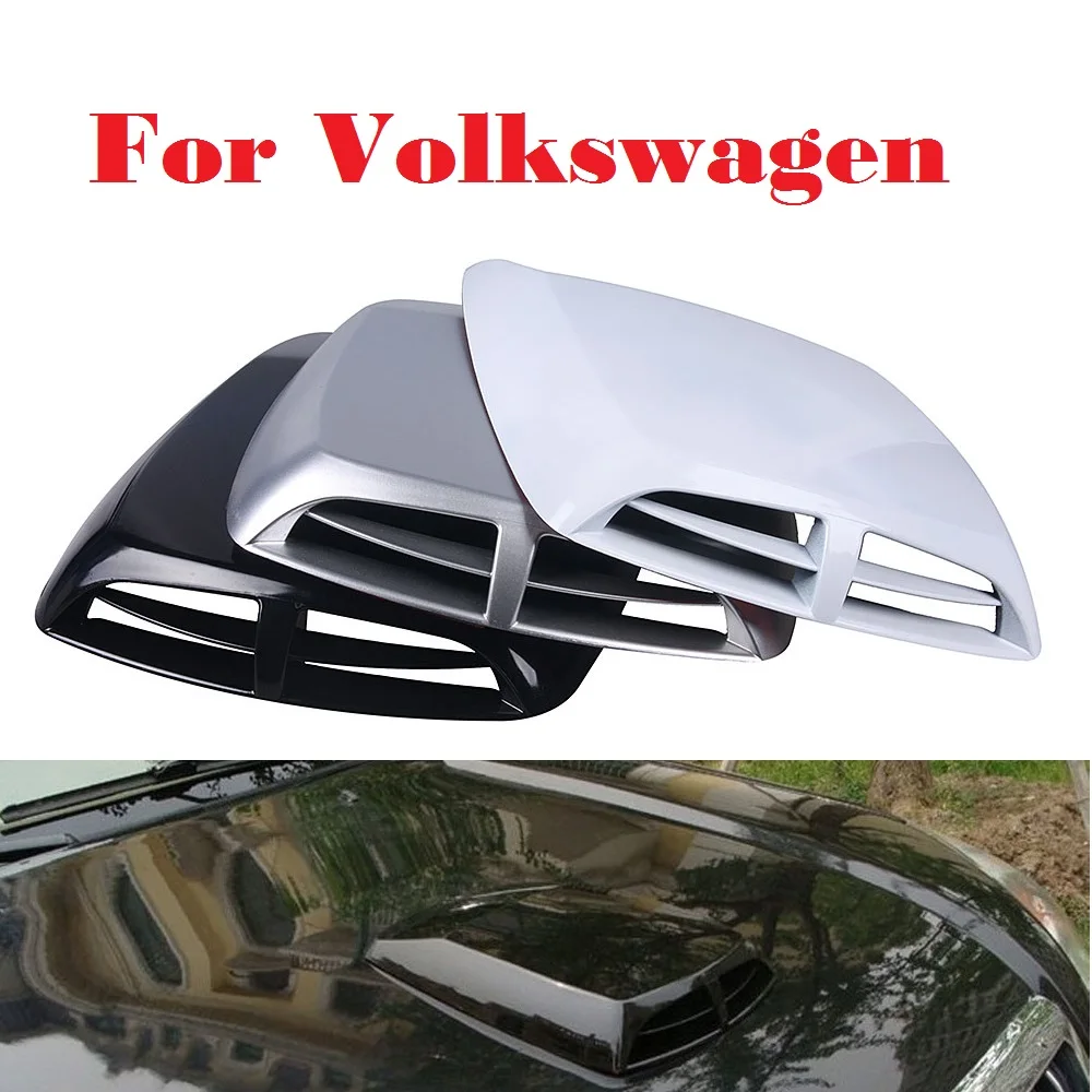 2017 New Car Stickers Scoop Turbo Vent Cover Hood Decorate For