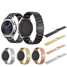 Bonne Qualité bracelets montres bracelet boucle 2017 Nouvelle mode Inoxydable Montre en acier de Courroie De Bande En Métal Fermoir Pour Samsung Gear S3 classique