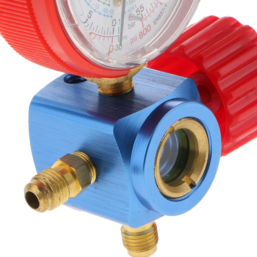 household common air condition fluorine cool gas meter valve high pressures, Manifold Gauges Set for R410a R134a R22 R404a