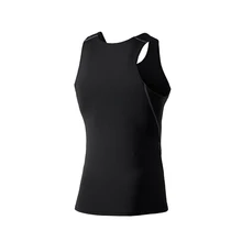 Мужской спортивный жилет эластичные дышащие быстросохнущие спортивные топы для тренировок JT-Прямая поставка