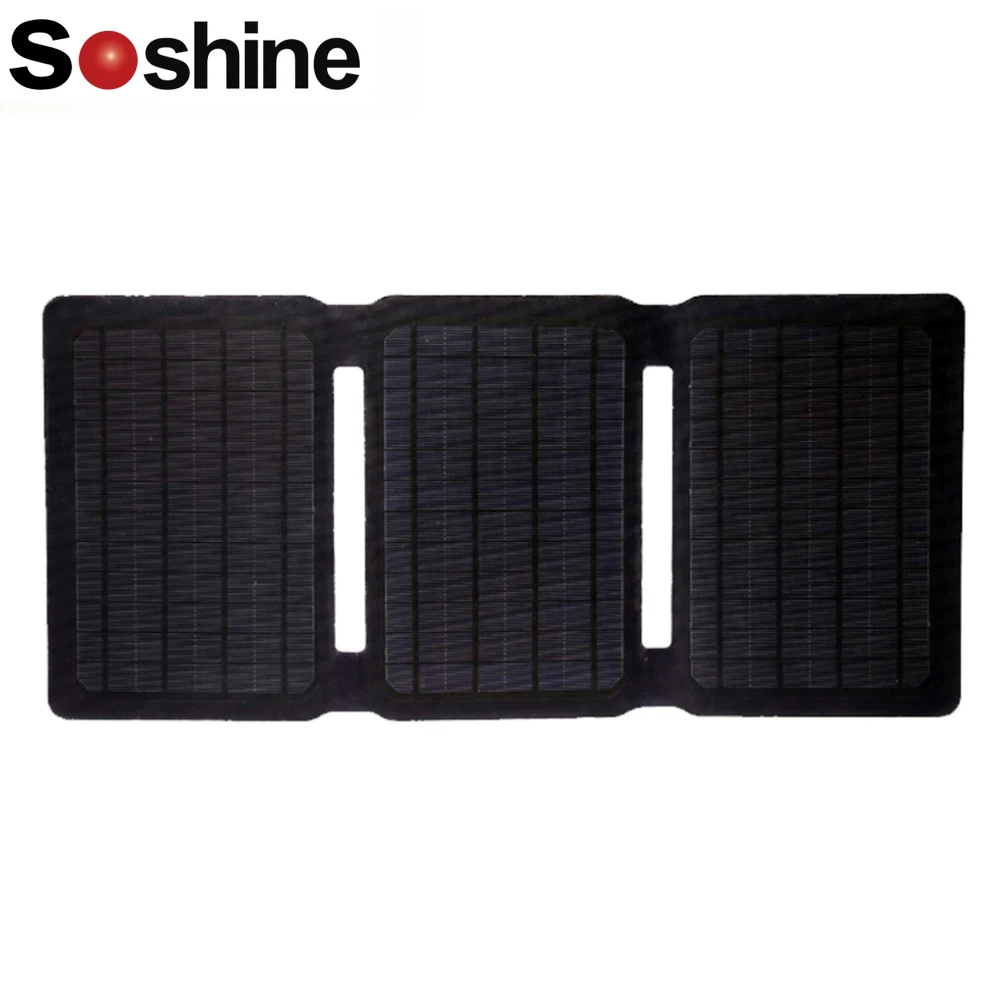 

Portable camouflage colors 20W Folding Foldable Solar Panel Charger Waterproof Mobile Power Bank Phone Battery Dual USB 6.4V 3A