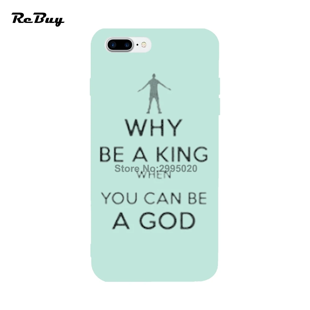 Мягкие TPU для iPhone 7/6 Plus Rap когда вы можете быть Бог Чехлы мангала 7 /6 глазури iphone 6S 8 x