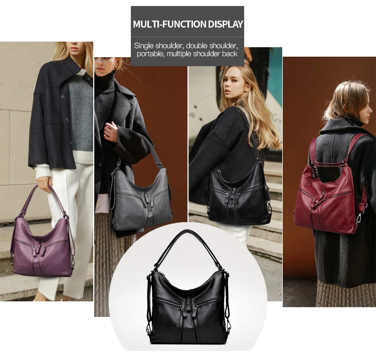 YILIAN women'sbag 2019 Новая модная многофункциональная сумка на одно плечо Большая