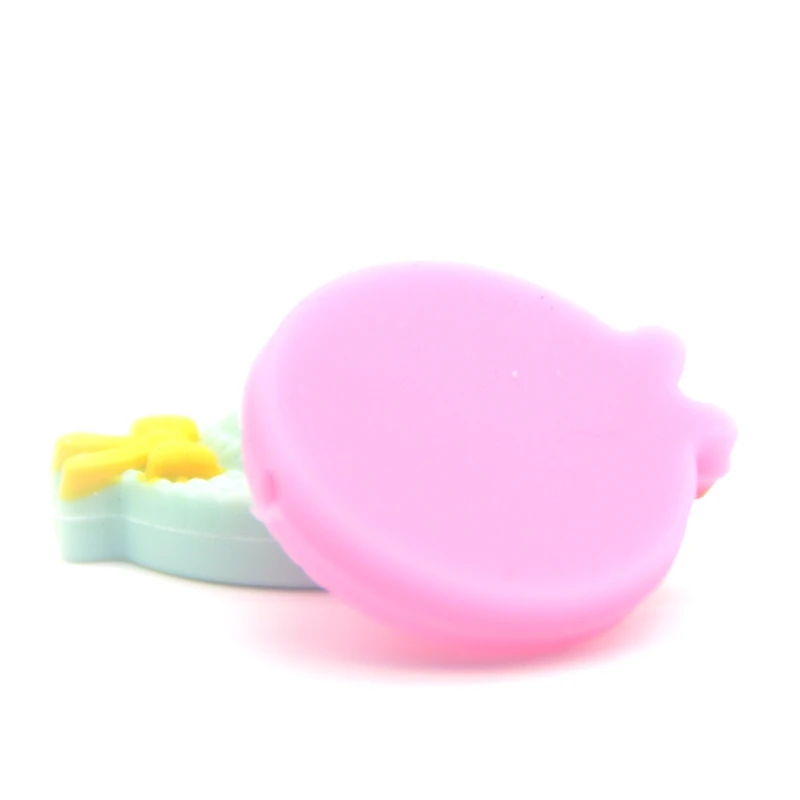 Лимон Comeon 5 шт. милые шляпа с бантом детский Прорезыватель Кремния Бусины BPA Бесплатно Детские прорезывание зубов игрушка для DIY