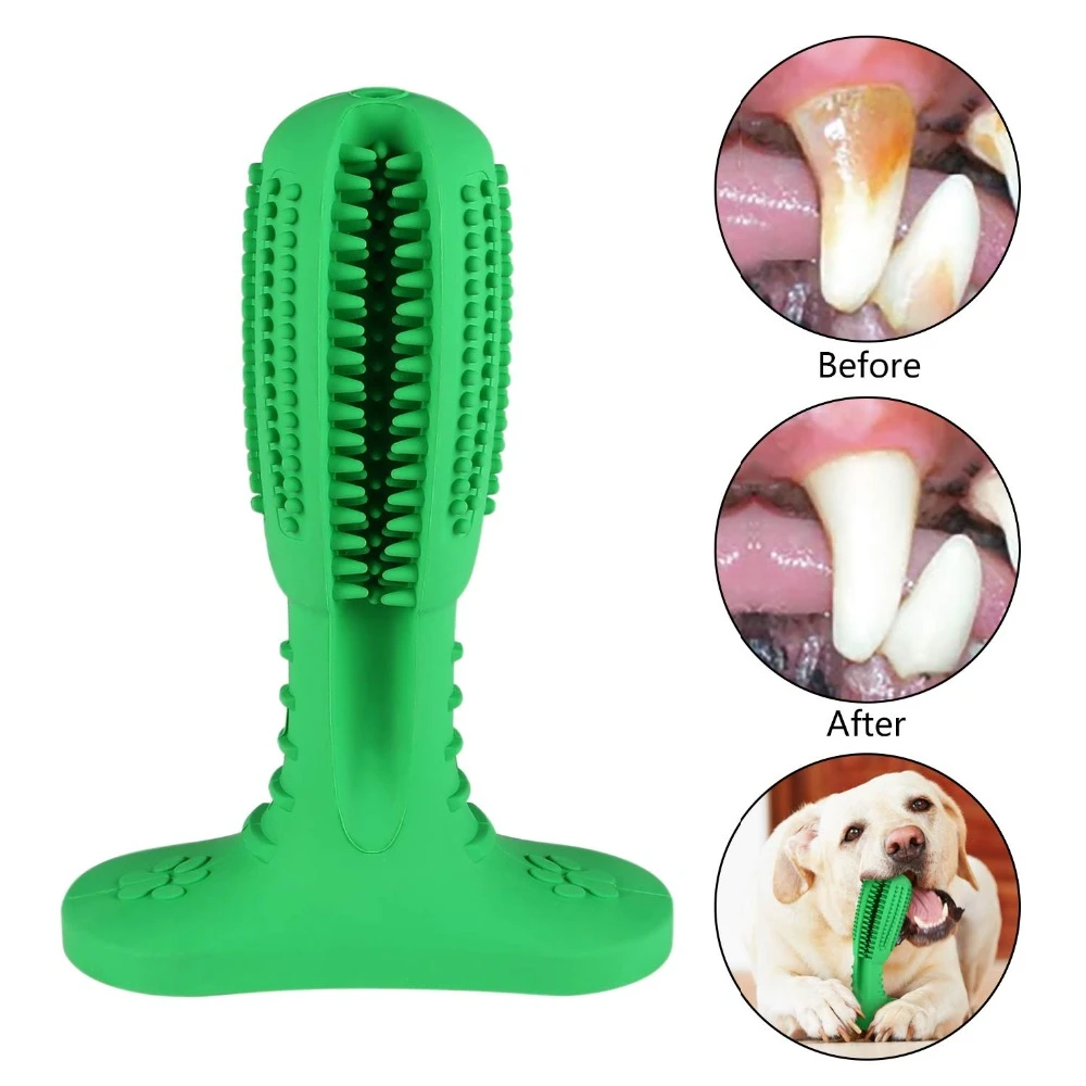 Pets Toothbrush Chew Toy, Teddy Small Dog Toothbrush Stick Silicone,dog Teeth Care Products