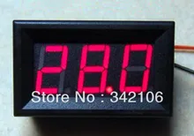 Free Shipping!!! 5pcs 7 ~ 100V two-wire voltmeter / digital voltmeter electric cars suitable 36V/48V/60V/72V