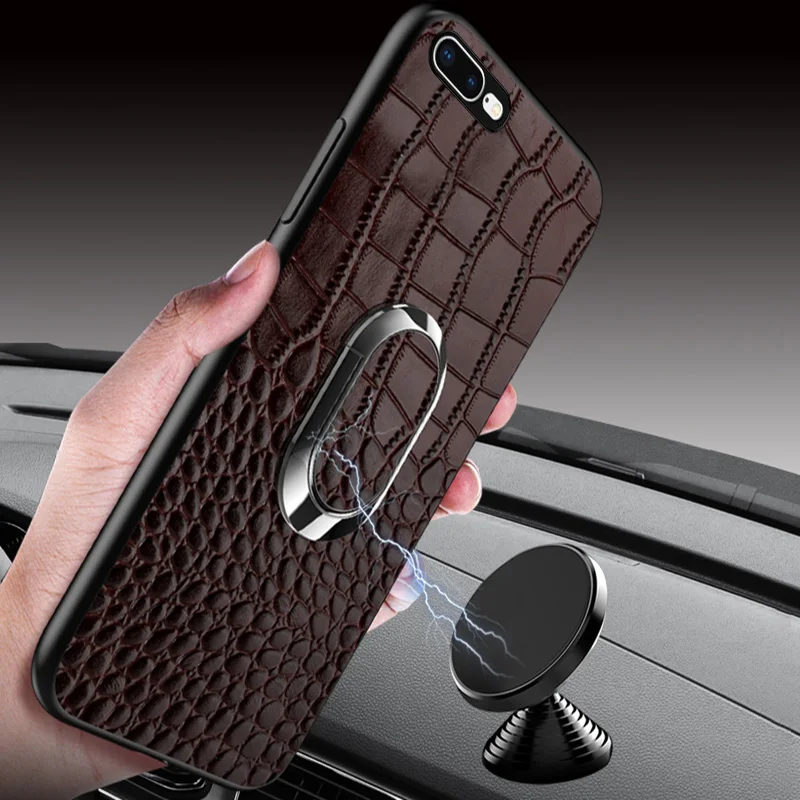 LANGSIDI Кожаные чехлы с натуральным лицевым покрытием для iPhone 8/8 Plus 7/7 6/6 Xs Max X Se 6 S XS/XS