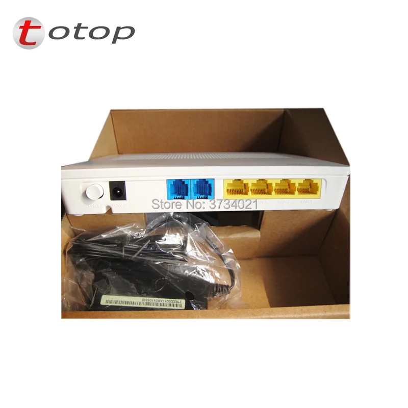 

Huawei HG8240F GPON EPON ONU ONT 4 Ethernet LAN Port+2Voice POTS English Setup Firmware, SIP FTTH Fiber Optical terminal