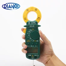 KJ209 small DC AC digital clamp meter portable pocket DC AC Clamp ammeters MULTIMETER