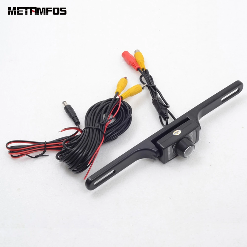 

Fit For North American Car Model Universal Reversing Cameras Car Plate Number Cameras With LED Infrared Sensor Rear View Camera