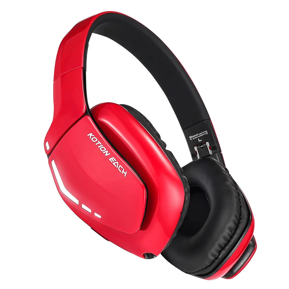 KOTION EACH B3506 Foldable Wireless Bluetooth Headphones casque Hifi Bass Stereo Headset with Mic for Phone PS4 Tablet PC Gamer (2)