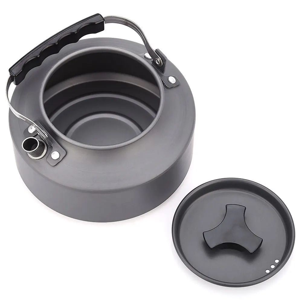 

1.1L Canteen Tea Kettle Jug Cook Set Outdoor Tableware