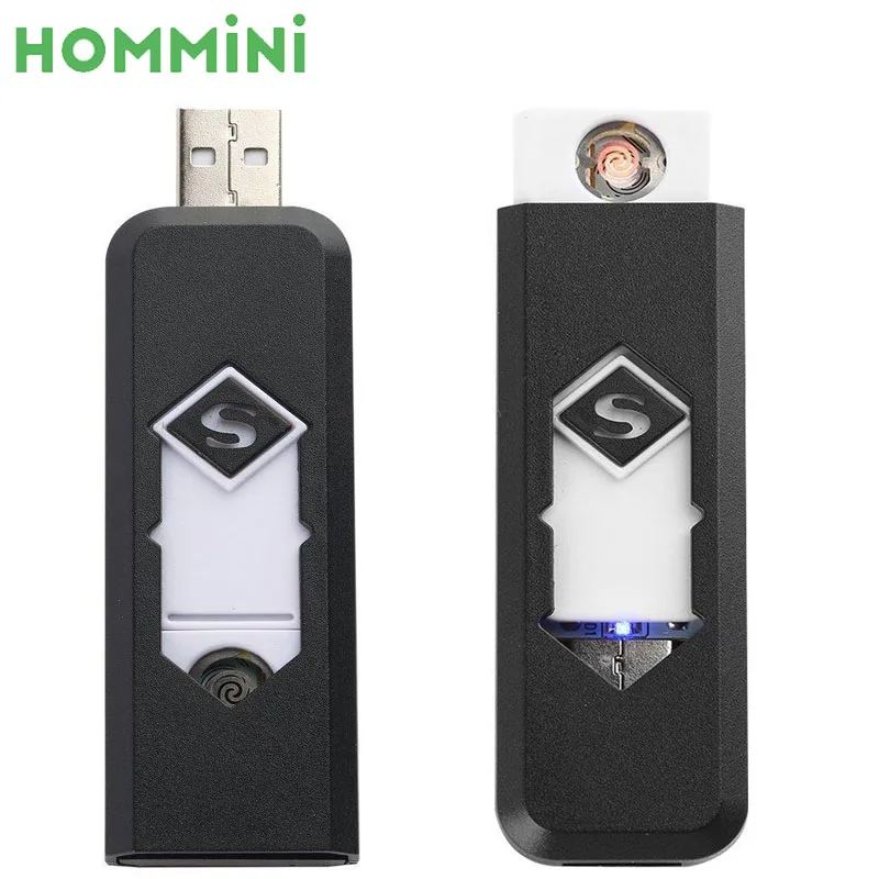 Electronic Rechargeable Battery No Gas Flameless Cigar Cigarette Lighter in Lighters from Home