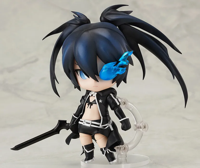 Black Rock Shooter Q version аниме фигурка ПВХ Новая коллекция Фигурки игрушки коллекция для Рождественский подарок