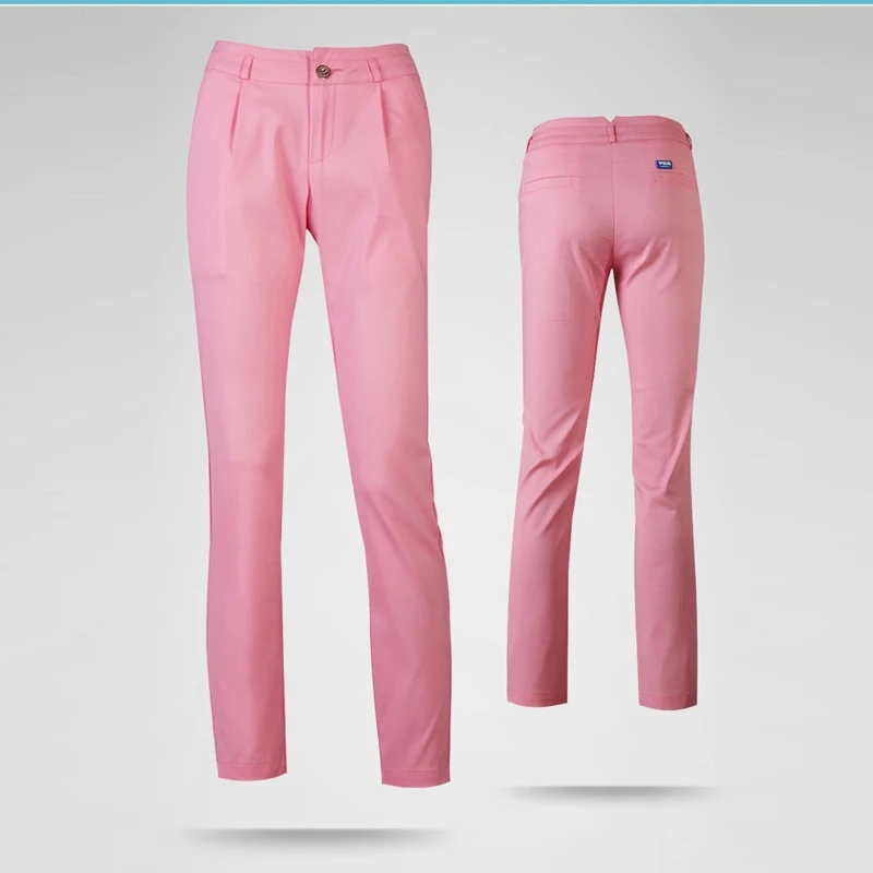 PGM Colorful Golf Pants For Women White Winter Polyester Breathable
