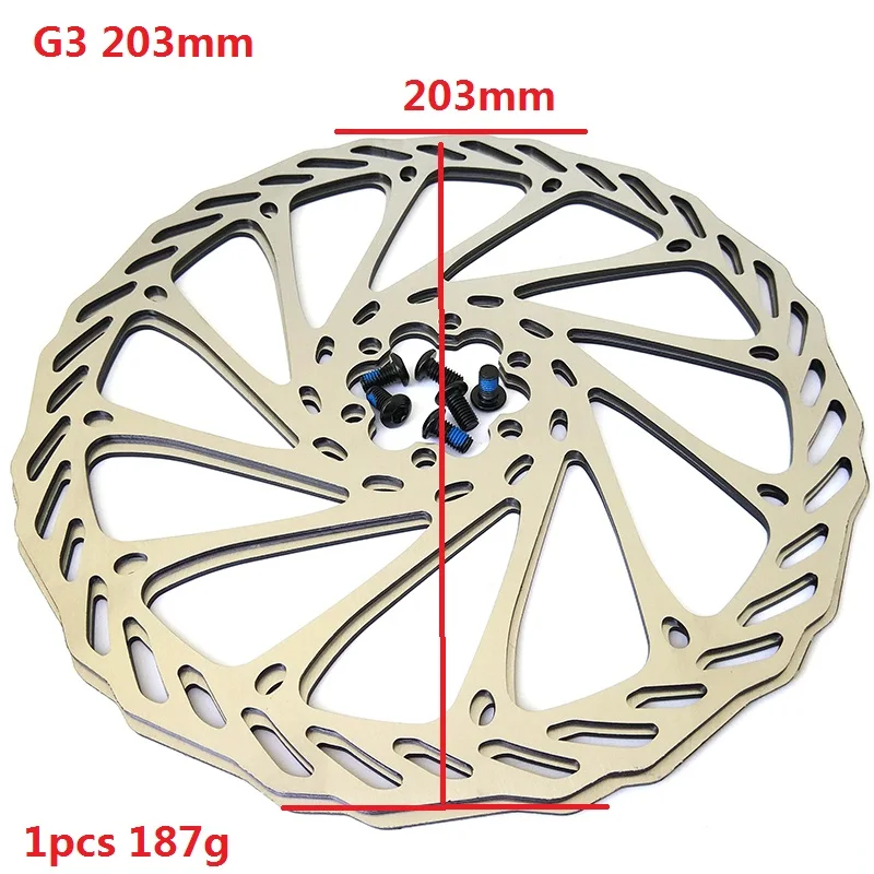 100 г 160 мм/180 мм/203 мм MTB велосипедный масляный дисковый тормоз роторы механические тормоза роторы для SHIMA AVID G2 G3