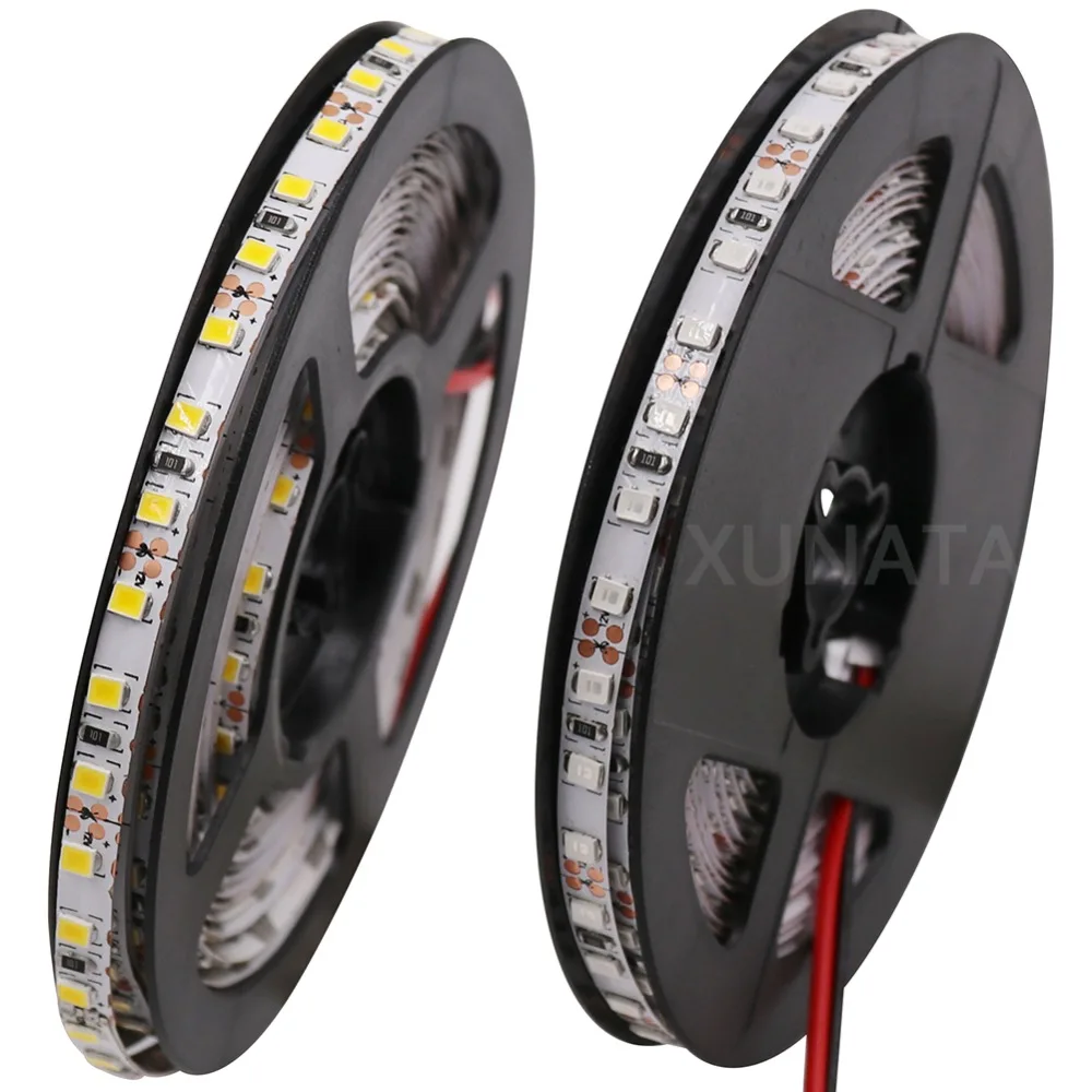 5m 12V 600LED 5054 LED Strip Light Flexible LED Ribbon Waterproof LED Tape Diode Tape Ice Tape for Decoration