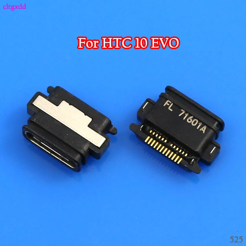 

cltgxdd 2PCS/Lot USB Charging Port Connector Charge Jack Dock Socket Plug For HTC 10 EVO 10EVO