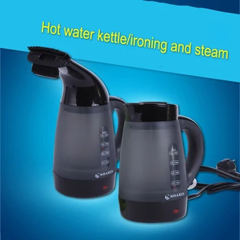 

Portable Dry Cleaning Ironing Machine Mini Garment Steamer Brush For Clothes Fabric Facial Handheld Steam Iron Electric Kettle